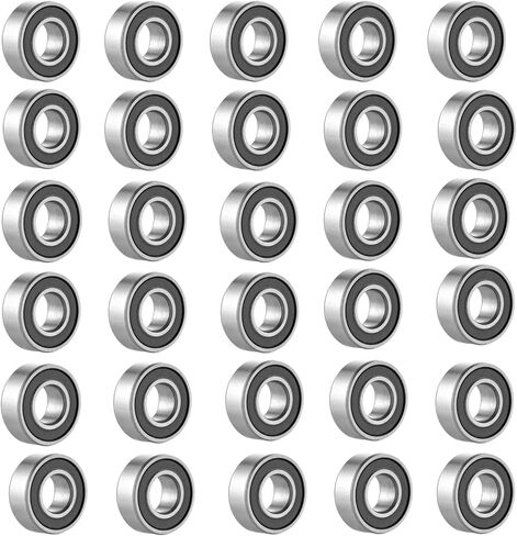 محامل MR115-2RS 5x11x4 مم محامل صغيرة مشحمة مسبقًا ومزدوجة المطاط مختومة MR115 2RS محمل كروي صغير (30 قطعة) in Kuwait