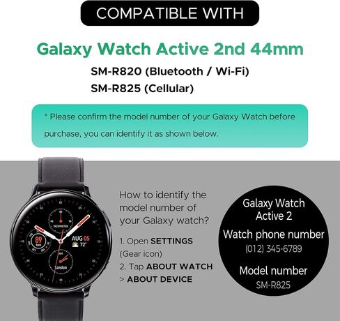 SM-R810 SM-R815 For Galaxy Watch (42mm) / Gear S4 Battery Replacement, EB-BR810ABU Battery Compatible with Samsung Galaxy Watch 1st 42mm (Gear S4), with Installation Instruction & Repair Tools in Saudi Arabia