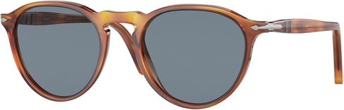 Persol PO3286S 24/57 53MM Havana/Polar Brown Polarized Sunglasses for Men for Women + BUNDLE With Designer iWear Complimentary Eyewear Kit in Saudi Arabia