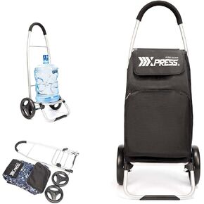 Foldable Shopping Cart,Shopping Cart for Groceries w/Removable Wheels & Bag,Rolling Personal Handtruck Standard #Rope