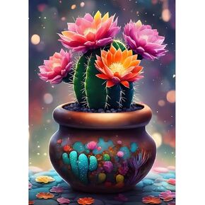 مجموعات الفن الماسي على شكل جمجمة من HEIBAGO للبالغين، مجموعات رسم ماسي كرتونية للمبتدئين البالغين، لوحة ماسية مستديرة كاملة للحفر الليلي، مجموعات طلاء الأحجار الكريمة الفنية لديكور جدار المنزل 12 × 12 بوصة in Kuwait