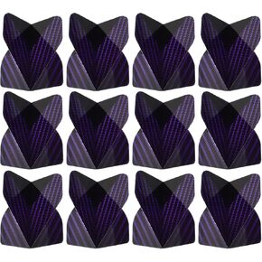 PATIKIL Dart Flights, PET Standard Darts Accessories Replacement Parts for Soft Tip, Spotted Style