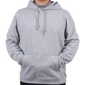 EMF shielding pullover hoodie, Single layer of silver fabric for the radiation protection