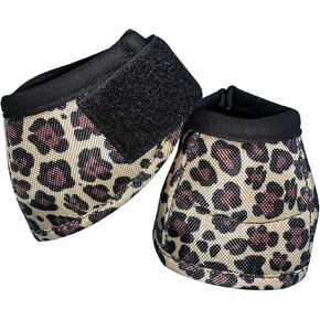 Horse Bell Boots Overreach Bell Boots for Horses Protective Hoof Boots Ballistic Protection 2 Counts (Black, Large)