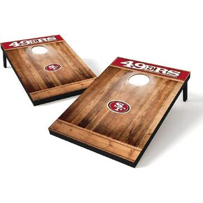 مجموعة ألعاب Wild Sports NFLCornhole الخارجية، 2 × 3 قدم - سلسلة ترفيهية in Kuwait