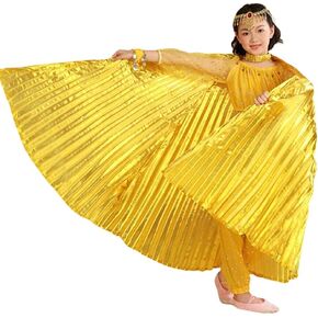 Nimiman Belly Dance Isis Wings for Children Kids Belly Dance Costume Wings with Sticks
