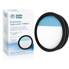 Fette Filter - Replacement Filter Compatible with Ryobi Stick Vacuum PCL720 PBLSV716 PBLSV717 Part # A32SV720N Also Compatible with Hoover ONEPWR Emerge BH53600 BH53602 Part # AH48000 - Pack of 4