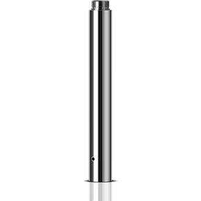 SereneLife 20" Dance Pole Extension Tube - Professional Spinning Dancing Pole Portable Removable Stripper Fitness Pole Extension Tube w/Smooth Connection, for Training & Exercise SLDP20NCH (Chrome)