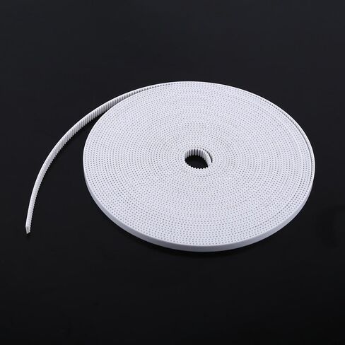 10 متر 2GT-6 مفتوح نهاية PU مؤقت اشتعال عرض 6 مللي متر للطابعة RepRap ثلاثية الأبعاد باستخدام الحاسب الآلي الأبيض الصلب الأساسية ملحق in Saudi Arabia