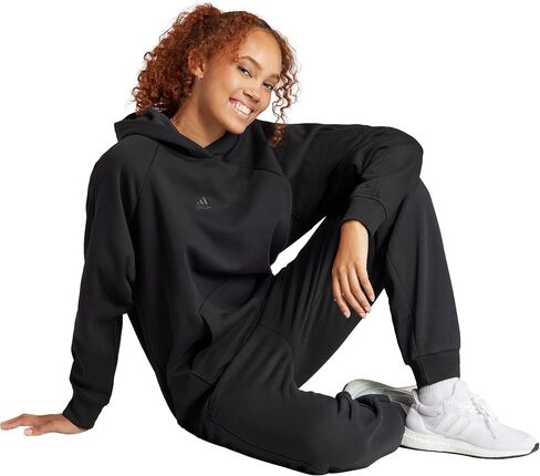 سترة بقلنسوة All Szn Fleece Boyfriend من أديداس للسيدات in Saudi Arabia