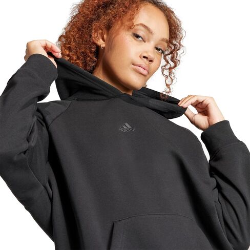 سترة بقلنسوة All Szn Fleece Boyfriend من أديداس للسيدات in Saudi Arabia