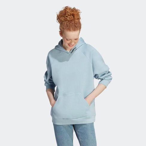 سترة بقلنسوة All Szn Fleece Boyfriend من أديداس للسيدات in Saudi Arabia