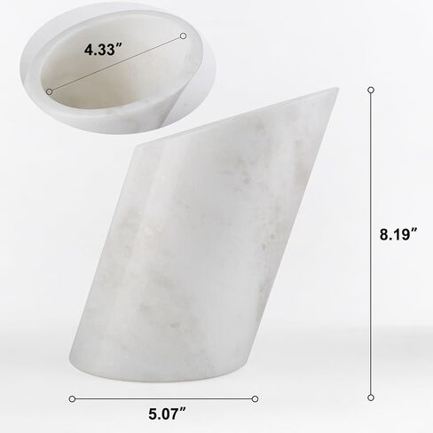 Marble Wine Bottle Chiller - Portable Tabletop Champagne Bucket Cooler for Cocktail Party Dinner Oblique in Saudi Arabia