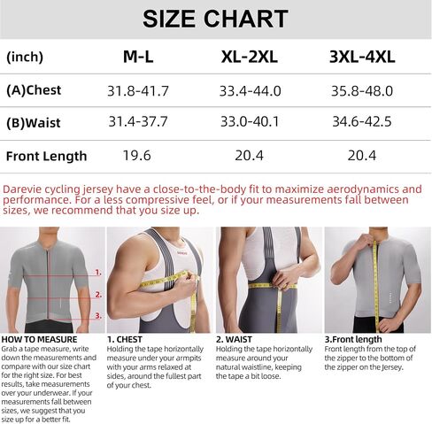 Darevie Men's Cycling Jerseys, Road Bike Knitted Jerseys Short Sleeve for Women, Highly Elastic, Breathable, Moisture Wicking in Saudi Arabia