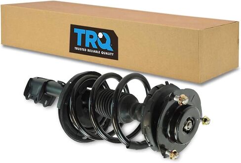 TRQ Front Left Complete Strut & Coil Spring Assembly Drivers Side Compatible with 2004-2010 BMW X3 in Saudi Arabia