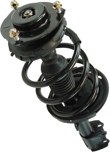 TRQ Front Left Complete Strut & Coil Spring Assembly Drivers Side Compatible with 2004-2010 BMW X3 in Saudi Arabia