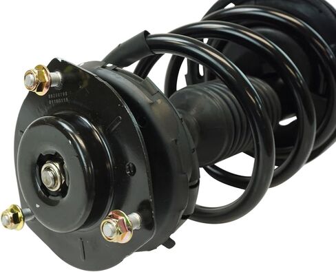 TRQ Front Left Complete Strut & Coil Spring Assembly Drivers Side Compatible with 2004-2010 BMW X3 in Saudi Arabia