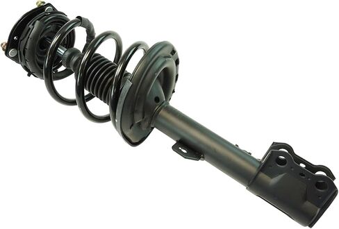 TRQ Front Left Complete Strut & Coil Spring Assembly Drivers Side Compatible with 2004-2010 BMW X3 in Saudi Arabia
