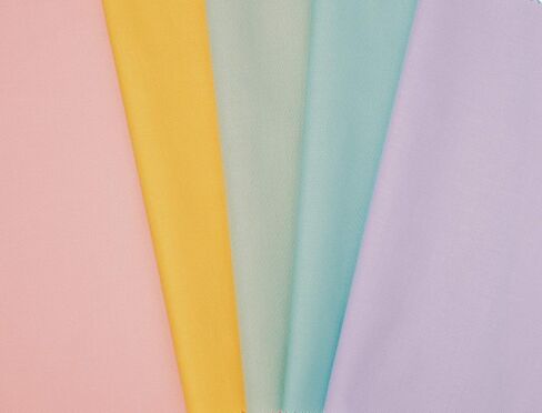 Connecting Threads Color Wheel Precut 40 pcs 100% Cotton Quilting Fabric Bundle 2.5" Strips (White) in Saudi Arabia