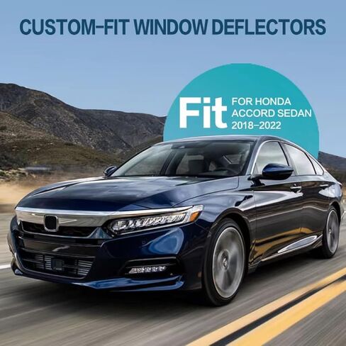 Window Visor Compatible with Nissan Rogue 2021 2022 2023 S, SV, SL,4PCS Rain Guard Sun Shield Shade and Sun Window Deflectors in Saudi Arabia