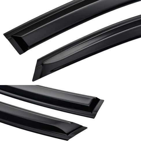 Window Visor Compatible with Nissan Rogue 2021 2022 2023 S, SV, SL,4PCS Rain Guard Sun Shield Shade and Sun Window Deflectors in Saudi Arabia