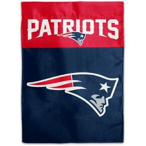 NFL New England Patriots 2-Sided Home/Yard Flag (13" x 18"), Navy,