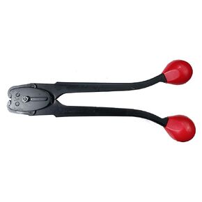 Steel Strapping Tool for 1/2" to 3/4" Width, Banding Tool for 0.3-0.8mm Thickness, Heavy-Duty Manual Banding Kit - Ideal for High Tensile Packaging (Steel Strapping Sealer 3/4")