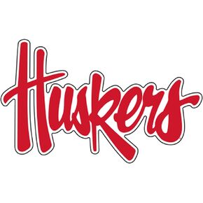 Nebraska Magnet (RED HUSKERS MAGNET (3''6''12''), 6 in)
