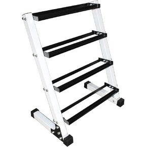 Ader Sporting Goods 4 Tier 24" Dumbbell Rack-Hold 8-9 Pair Dumbbells