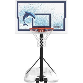 Lifetime Poolside Portable Basketball Hoop, 44-Inch Impact Backboard