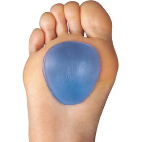 Gel Callus Cushions, 1 Pair, Self Sticking Ball of Foot Pads