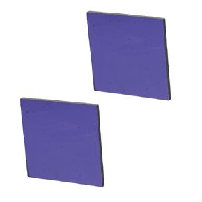 Mobestech 2pcs Sheet Blue Glass Cobalt Clear Gel Cobalt Reflective Fire Glass Labs Experiment Science Microscope Slides Colored Glass Tools Blue Cobalt Glass Filter Flame
