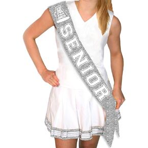 Senior Sash Cheer 2025 - Senior Cheerleading Sashes - Cheer Squad, Dance Team Senior Night Gifts