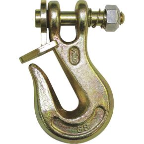 Twist Lock Clevis Grab Hook - 1/4in. 3.5in.L, 3,500-Lb. Capacity, Model Number G8-200-14