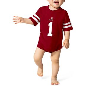 Little King College Football #1 Infant Jersey Game Romper-Sizes 6M 12M 18M
