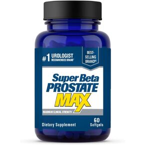 Max - Advanced Saw Palmetto Prostate Support Supplement for Men's Health, 60ct