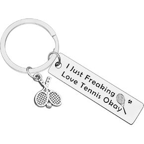 Xiahuyu Tennis Gifts Tennis Keychain Tennis Lover Gifts Tennis Team Gifts Tennis Player Gifts Tennis Coach Gifts