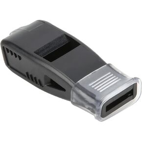 Jiawu Crisp Sound Whistle, Practical Whistle Professional for Volleyball for Soccer for Basketball(Black)
