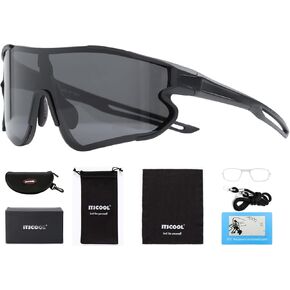 Polarized Sports Sunglasses for Men Women Lightweight Softball Baseball Pickleball Cycling Glasses UV Protection