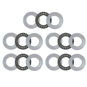 5pcs AXK2035 Thrust Needle Roller Bearings with Washer 20mm Bore 35mm OD 2mm Width
