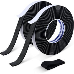 Single Sided Foam Tape - Weather Stripping for Door Window,Self-Adhesive EVA Weatherstrip Tape-Soundproof & Waterproof Insulation Strip,Door Sealers for Door Frame,2 Roll,1.57inx 16.4FT,White