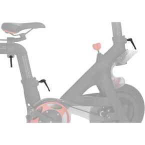 استبدال المقعد الأفقي والمقاود ومقابض التعديل لأعلى وأسفل - مقبض L لدراجة Peloton والدراجة+، مقابض معدنية بالكامل، 3 عبوات