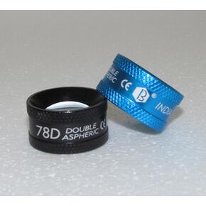 Bawsh 78D Indirect Ophthalmic Slit Lamp Lens – Black
