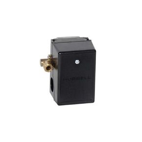 69JF8Y Hubbell Pressure Switch, with Unloader, 115-150 psi, 1/4" FPT, 90 psi Min Cut in, 165 psi Max Cut Out, 25-38 psi Differential