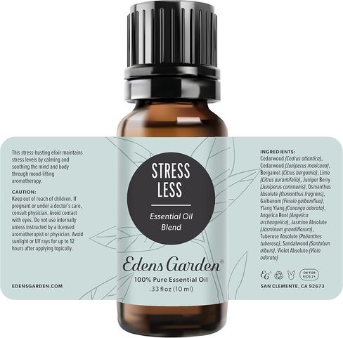 Edens Garden Melatonin Sleep Essential Oil Blend, 100% Pure Therapeutic Grade (Undiluted Natural/Homeopathic Aromatherapy Scented Essential Oil Singles) 10 ml in Saudi Arabia