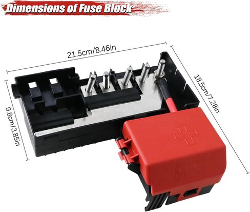 84354716 كتلة الصمامات لتوزيع البطارية - كتلة الصمامات Temirror لـ 2014-2020 GMC Cadillac Cherolet كتلة الصمامات البديلة لتوزيع البطارية لملحقات السيارات العالمية استبدال #22985570 23150676 in Kuwait