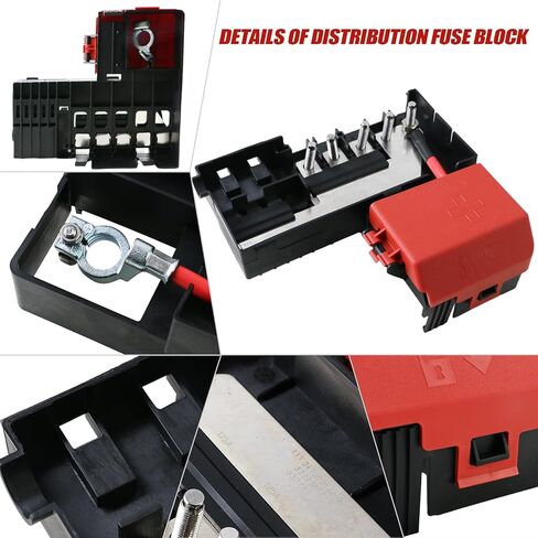 84354716 كتلة الصمامات لتوزيع البطارية - كتلة الصمامات Temirror لـ 2014-2020 GMC Cadillac Cherolet كتلة الصمامات البديلة لتوزيع البطارية لملحقات السيارات العالمية استبدال #22985570 23150676 in Kuwait