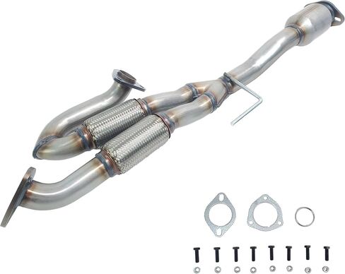 Front Right Catalytic Converter Compatible with Nissan Maxima 2009-2014 3.5L in Kuwait