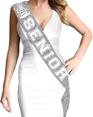 Senior Sash Cheer 2025 - Senior Cheerleading Sashes - Cheer Squad, Dance Team Senior Night Gifts in Saudi Arabia