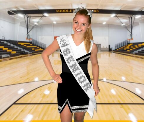 Senior Sash Cheer 2025 - Senior Cheerleading Sashes - Cheer Squad, Dance Team Senior Night Gifts in Saudi Arabia